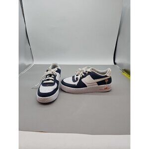 Nike Air Force 1 Low LV8 BG AF1 UV Reactive Navy Kids Youth 5Y Casual FN7239-410